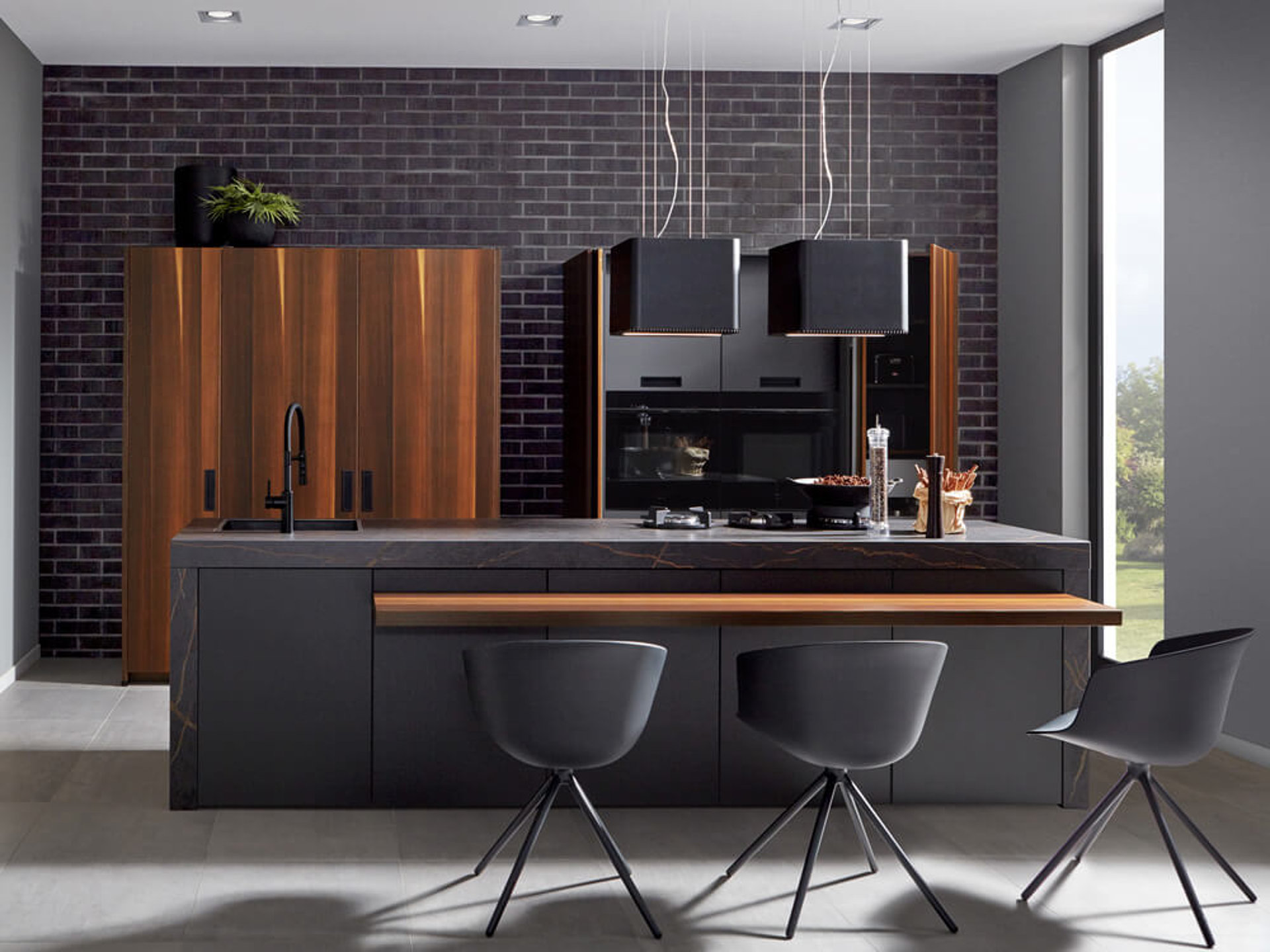 ASMO KÜCHEN - ASMO Y-OS Organic Schwarz