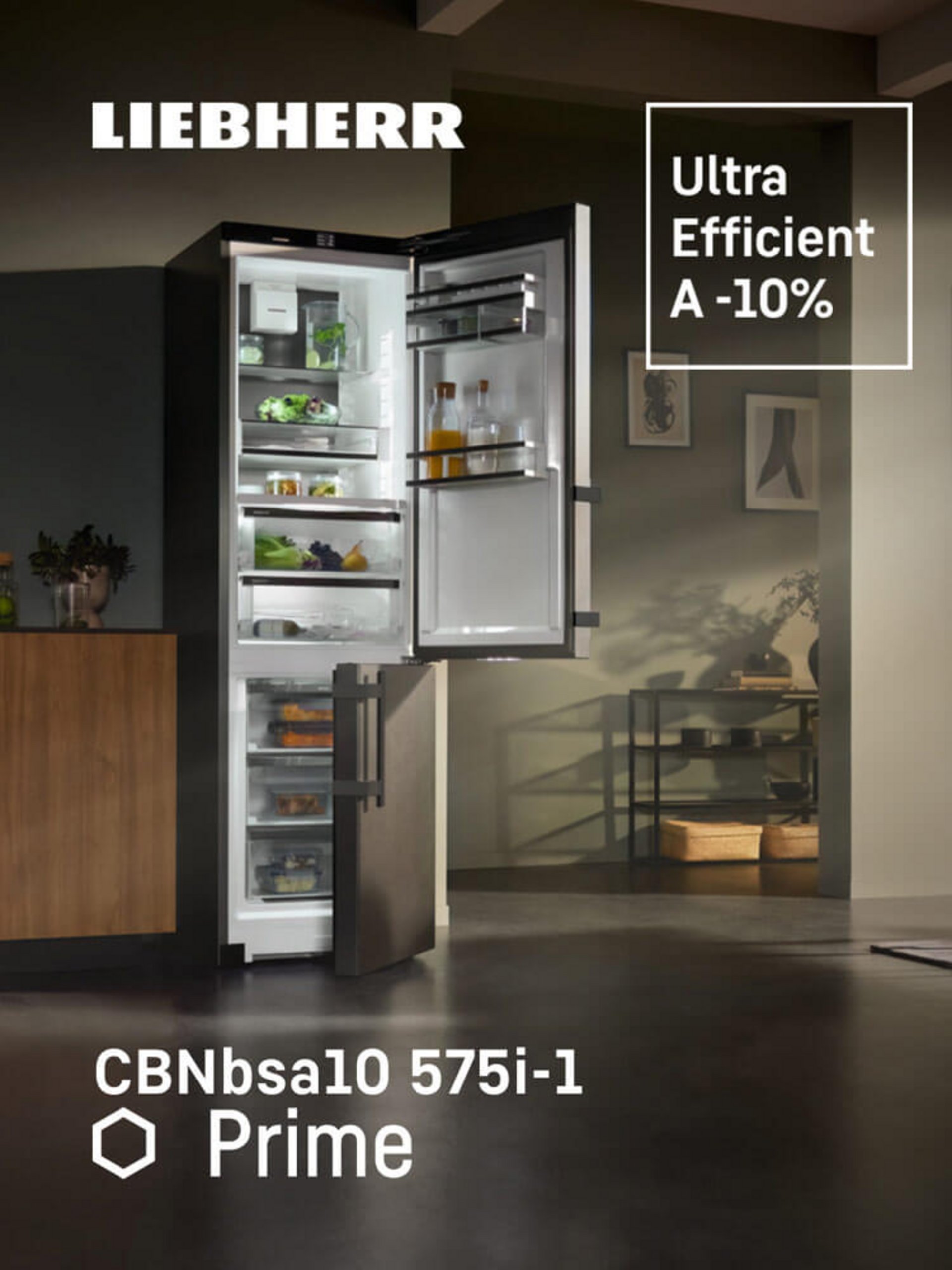 Liebherr CBNbsa10 575i-1 Prime – extrem leiser Kühlschrank mit A -10% Energieeffizienz