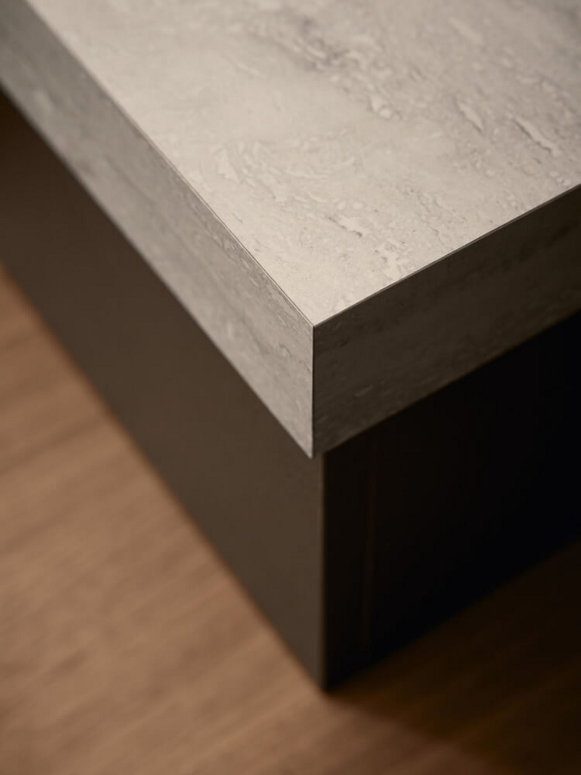 Arbeitsplatte mit flächenbündigen Übergängen in der Küche VC buffalo mocha