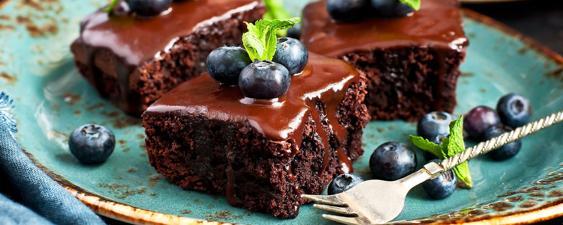 ASMO KÜCHEN Rezept Blaubeer-Brownies