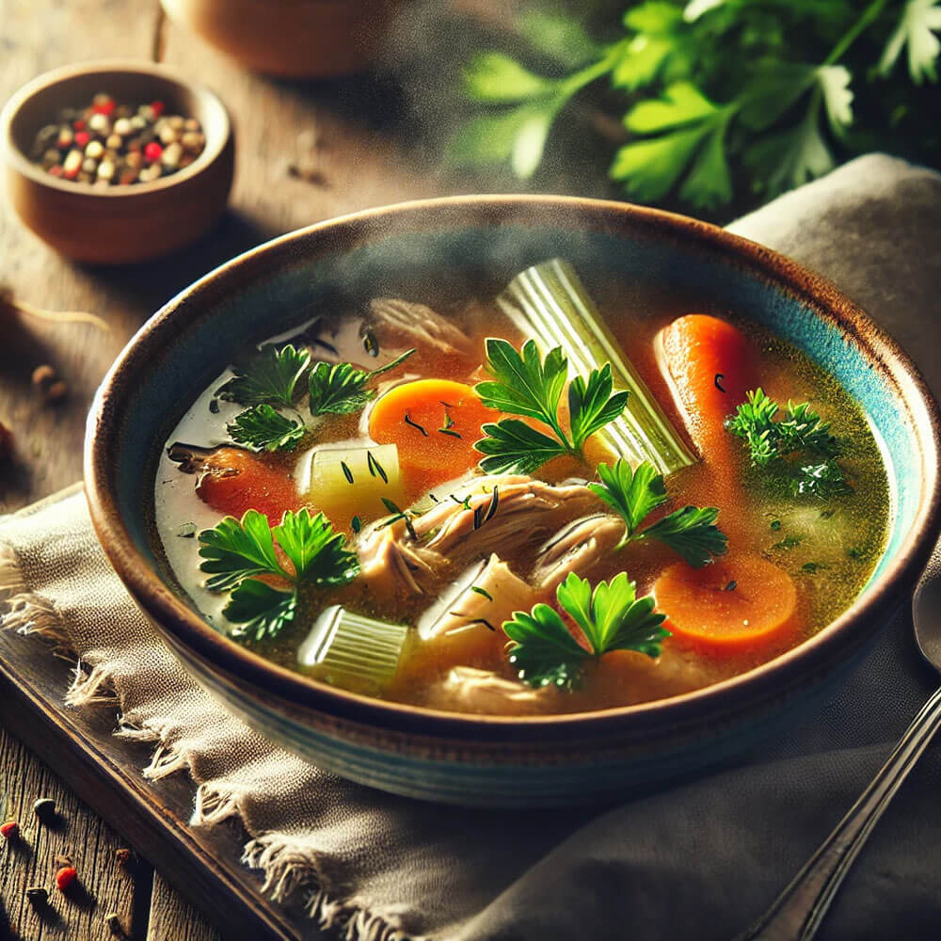 ASMO KÜCHEN Rezept Hühnersuppe