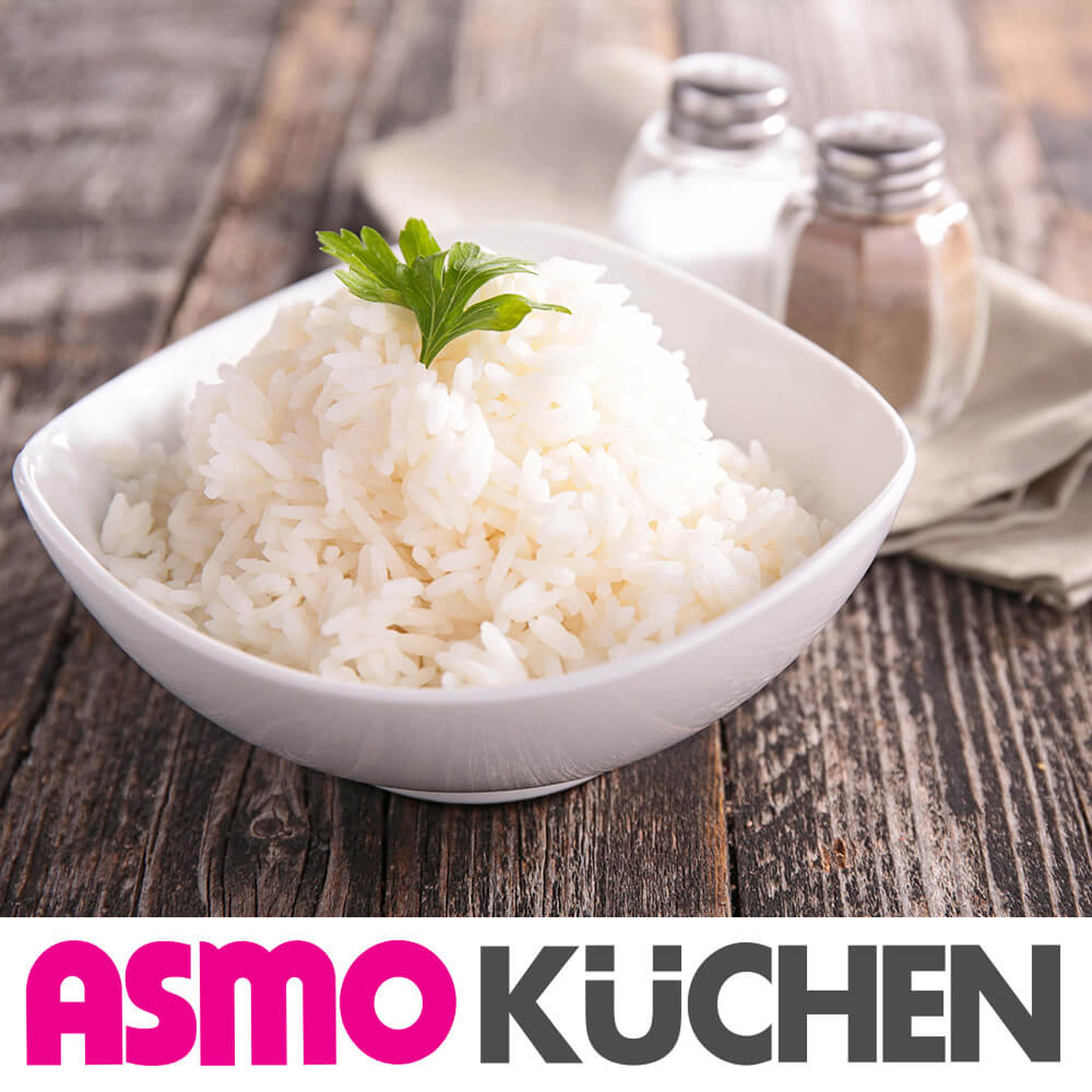 ASMO KÜCHEN Life Hack Perfekter Reis ohne Kleben