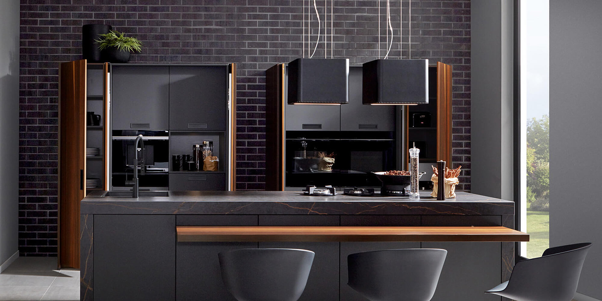 ASMO KÜCHEN - ASMO Y-OS Organic Schwarz