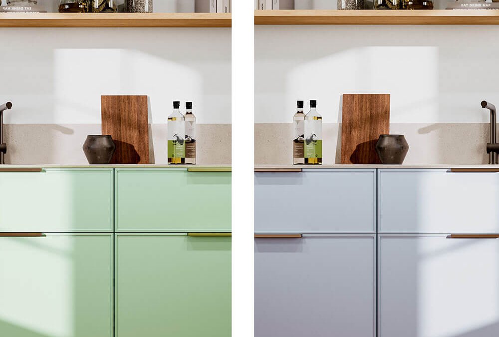 LEICHT Hygge Küche: skandinavisches Design mit Pastellfarben, Holz und minimalistischer Linienführung