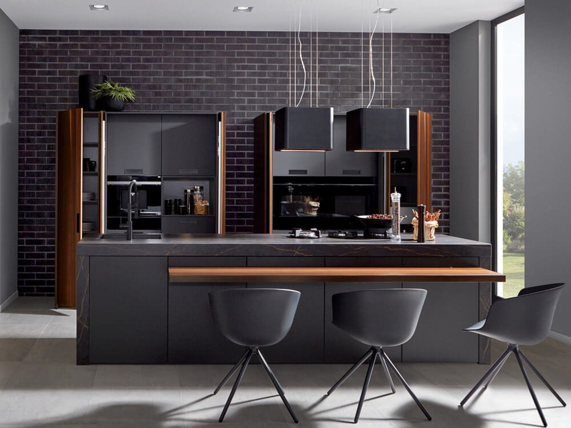 ASMO KÜCHEN - ASMO Y-OS Organic Schwarz