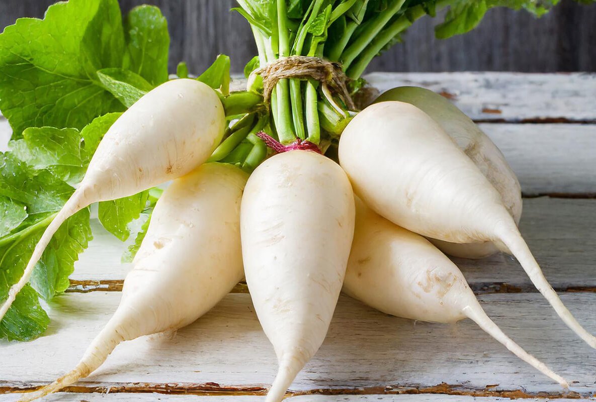 ASMO KÜCHEN Obst und Gemüse Rettich