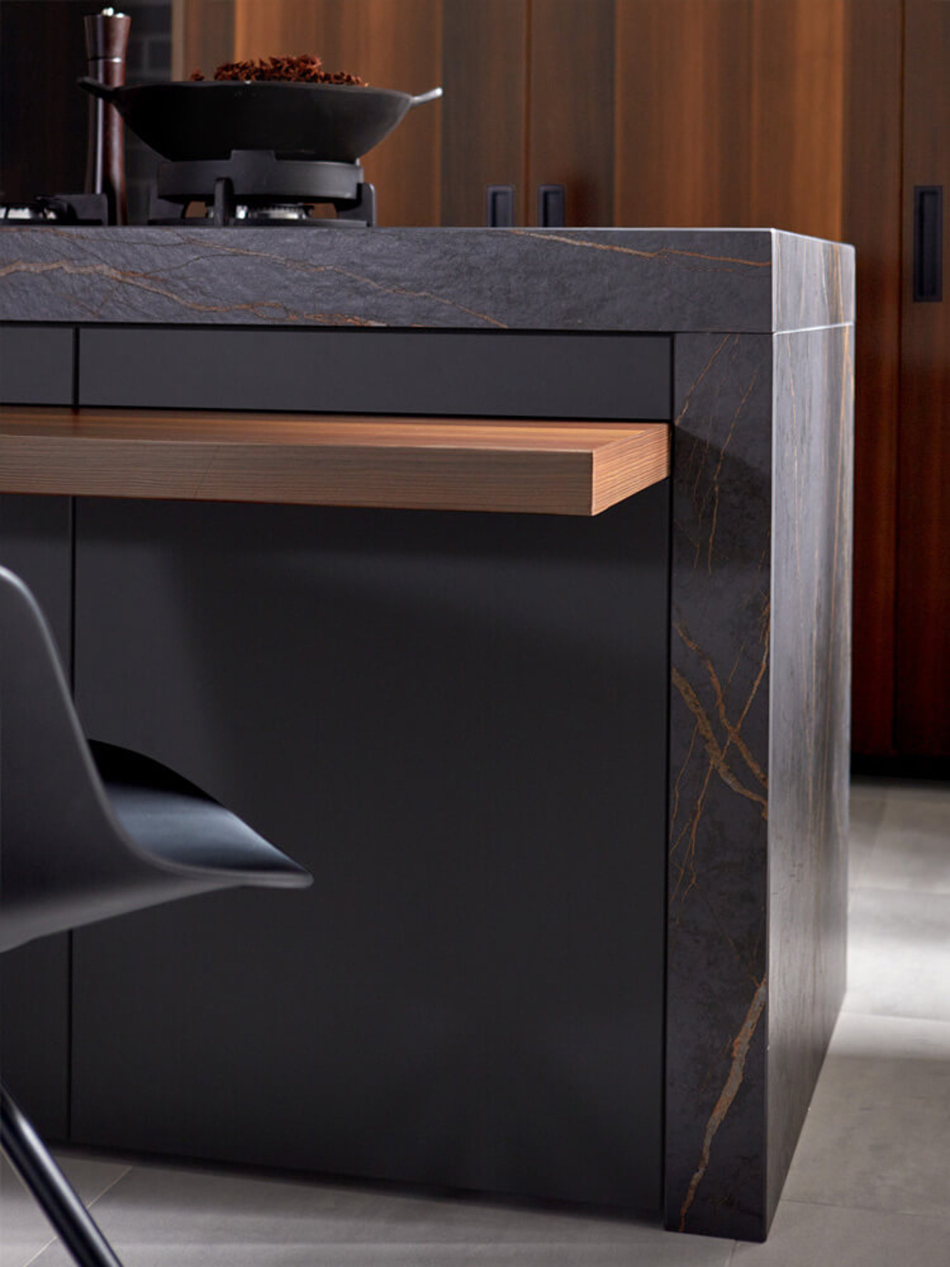 ASMO KÜCHEN - ASMO Y-OS Organic Schwarz