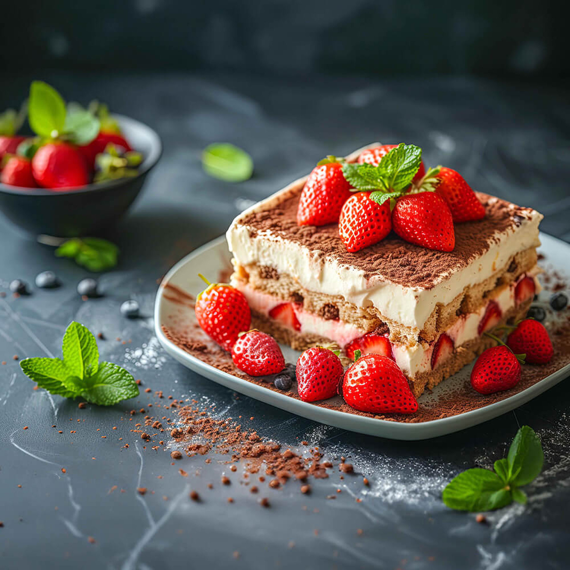 ASMO KÜCHEN Rezept Erdbeer-Tiramisu