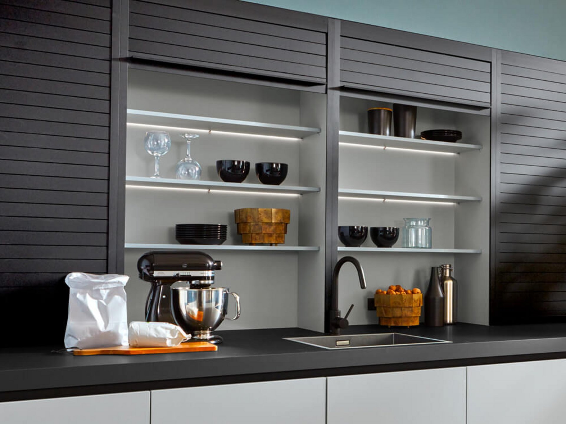 ASMO KÜCHEN - ASMO X-TU Polarblau