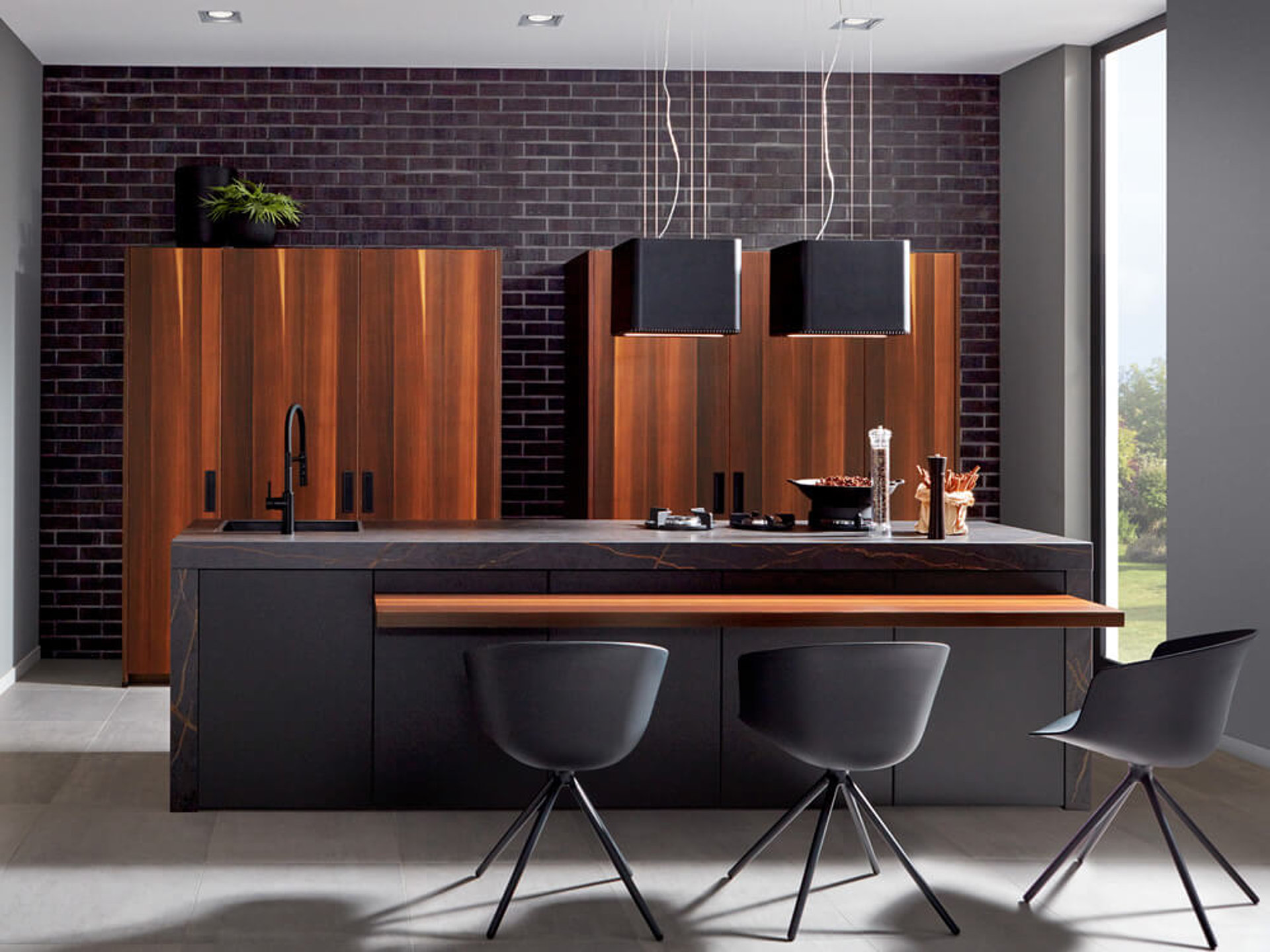 ASMO KÜCHEN - ASMO Y-OS Organic Schwarz