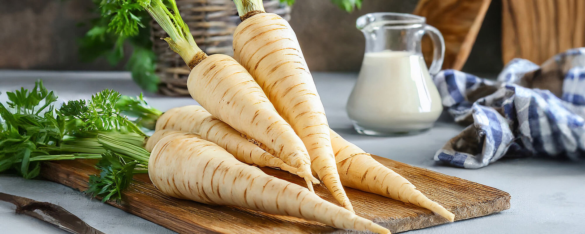 ASMO KÜCHEN Obst und Gemüse Pastinaken