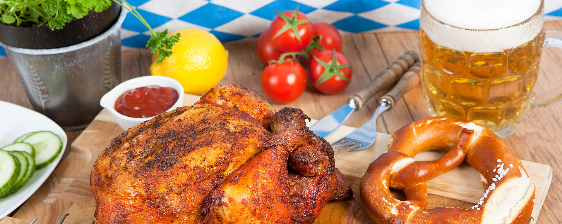 ASMO KÜCHEN Rezept Knuspriges und saftiges Wiesnhendl