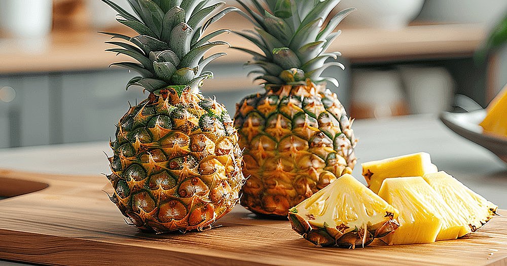 Ananas Gemse Oder Obst