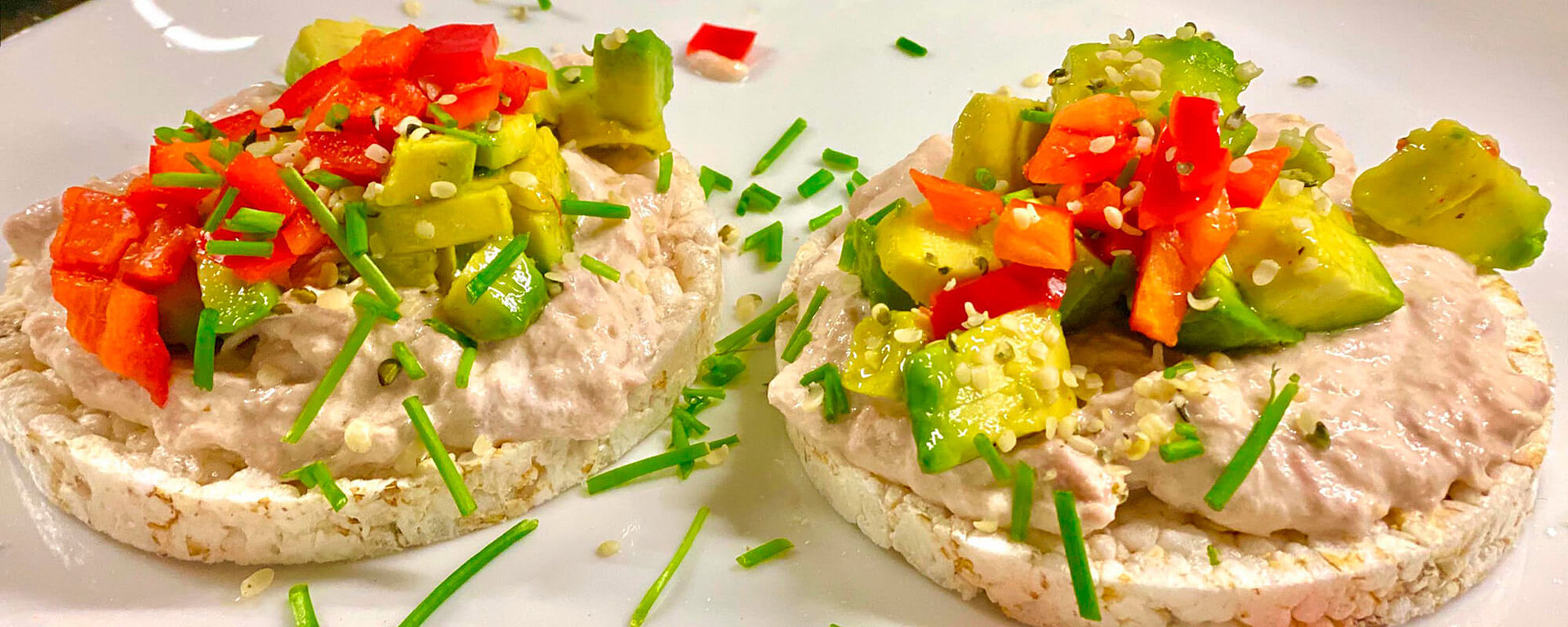 ASMO KÜCHEN Rezept Reiswaffel mit Thunfisch