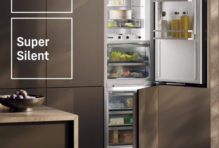 Integrierte Liebherr Kühlschränke mit SuperSilent-Technologie – unter 30 dB für perfekte Wohnraumakustik