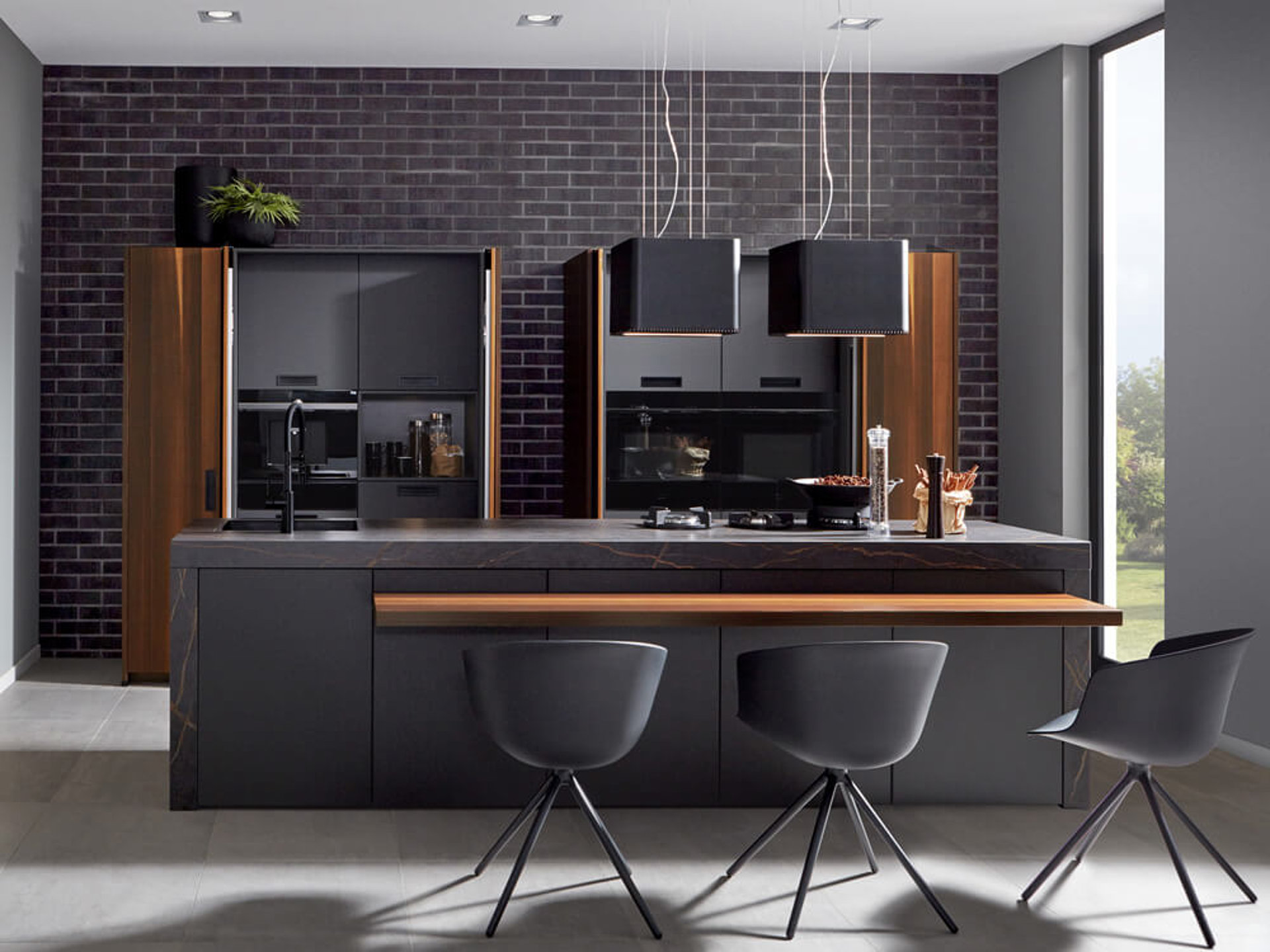 ASMO KÜCHEN - ASMO Y-OS Organic Schwarz