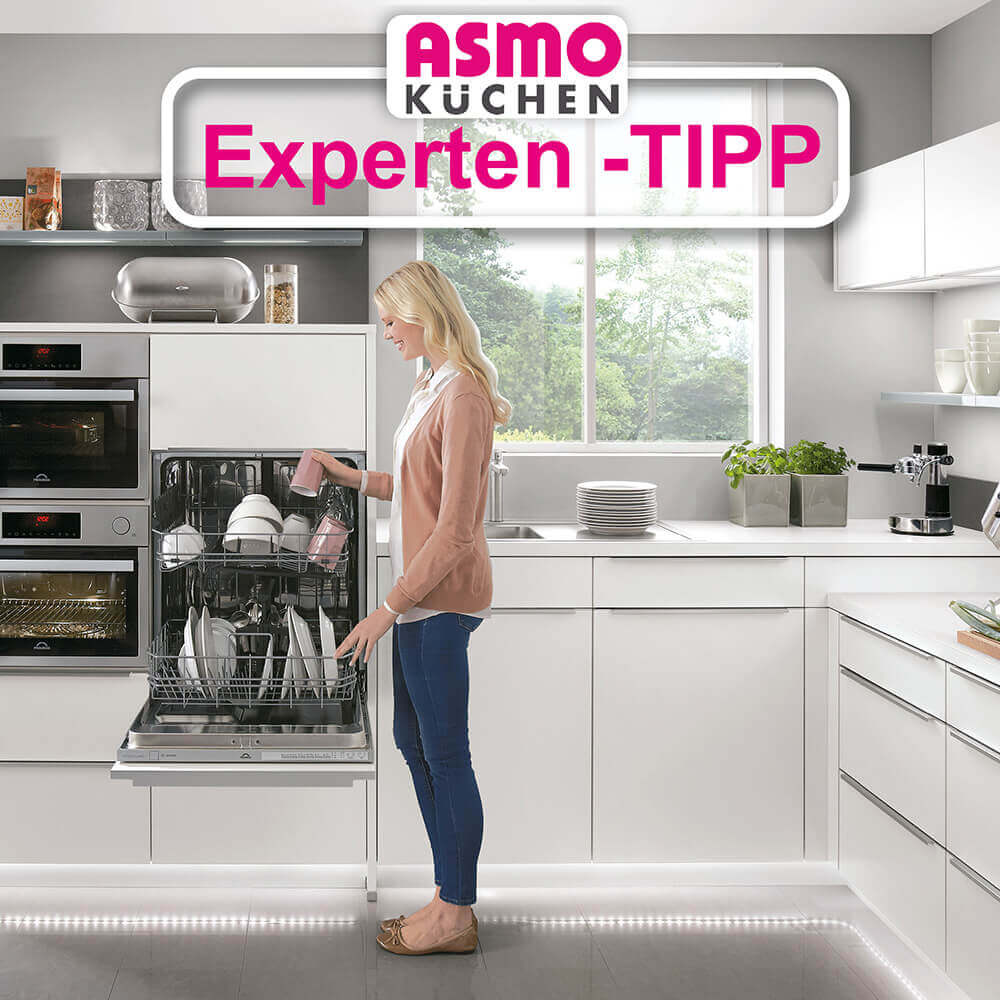 Geschirrspüler höher einbauen – das sagen Küchenexperten