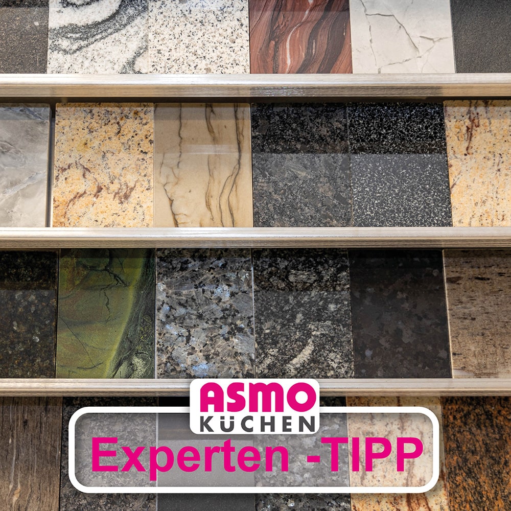 Asmo Experten-Tipp Granitarbeitsplatten