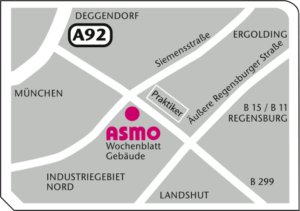 ASMO Anfahrt Landshut